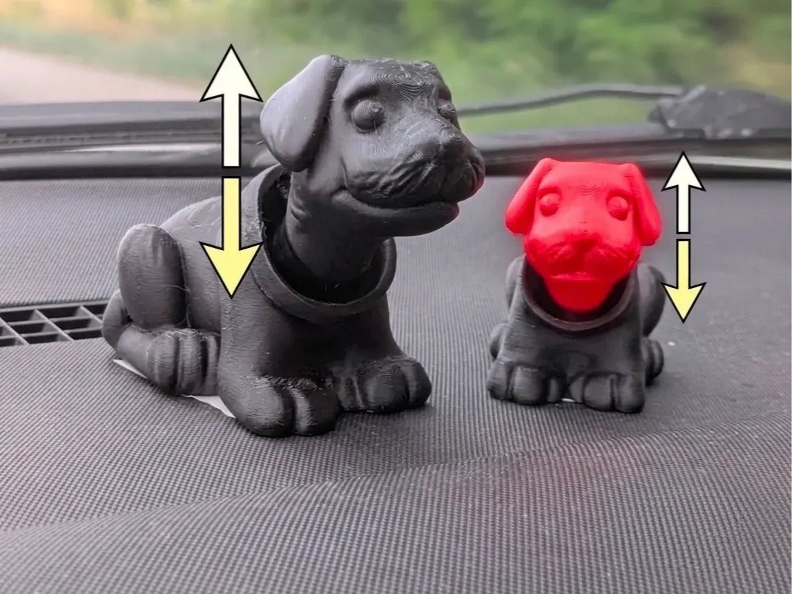 Bobblehead Dog - Car Decoration - Cute & Cartoon Dogs, in stock in India