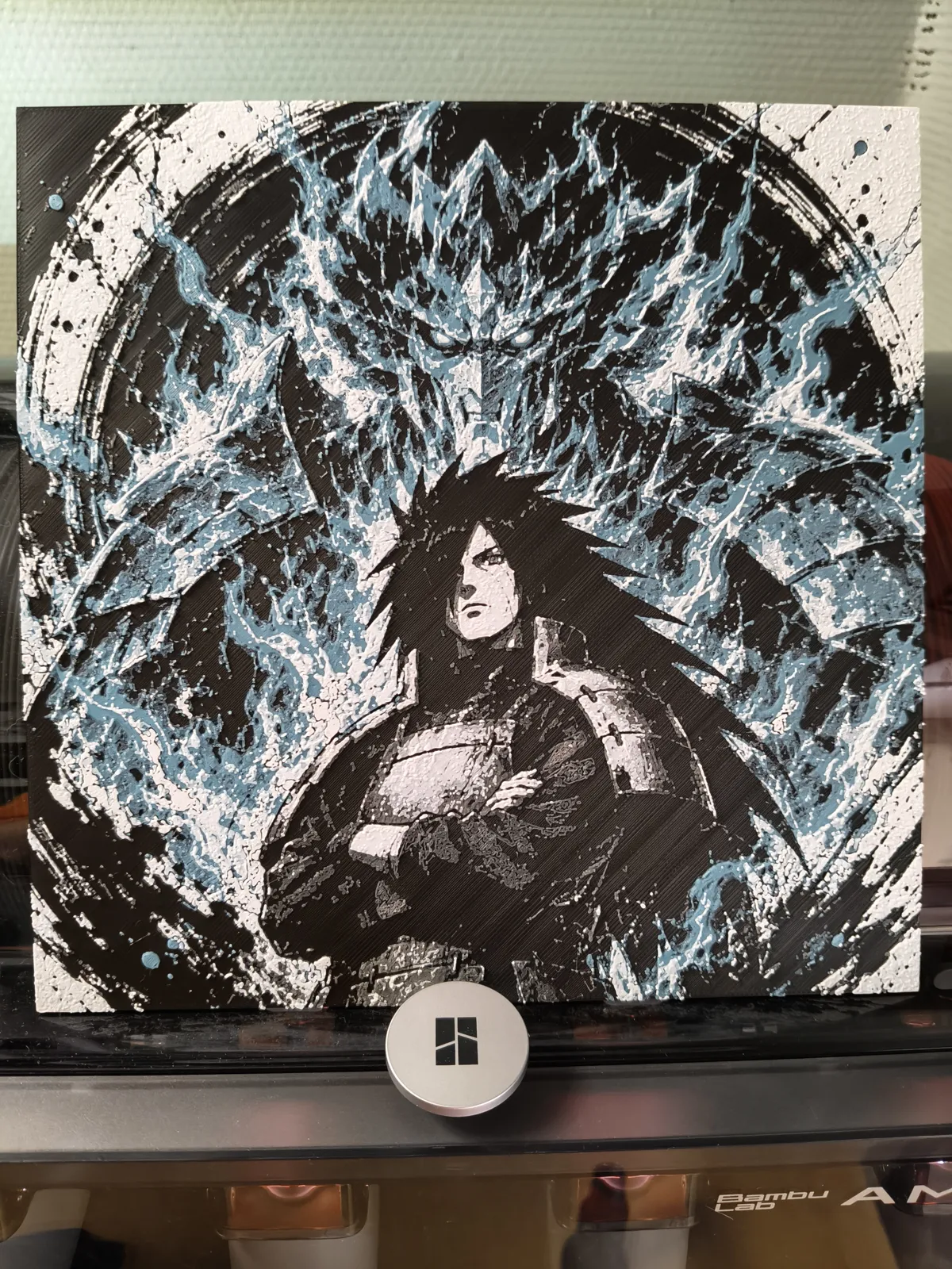 Madara & Susanoo ColorPop | HueForge, photo 2 of 2 - Madara & Susanoo ColorPop | HueForge Generative Art