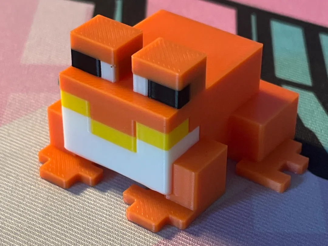 Minecraft frog