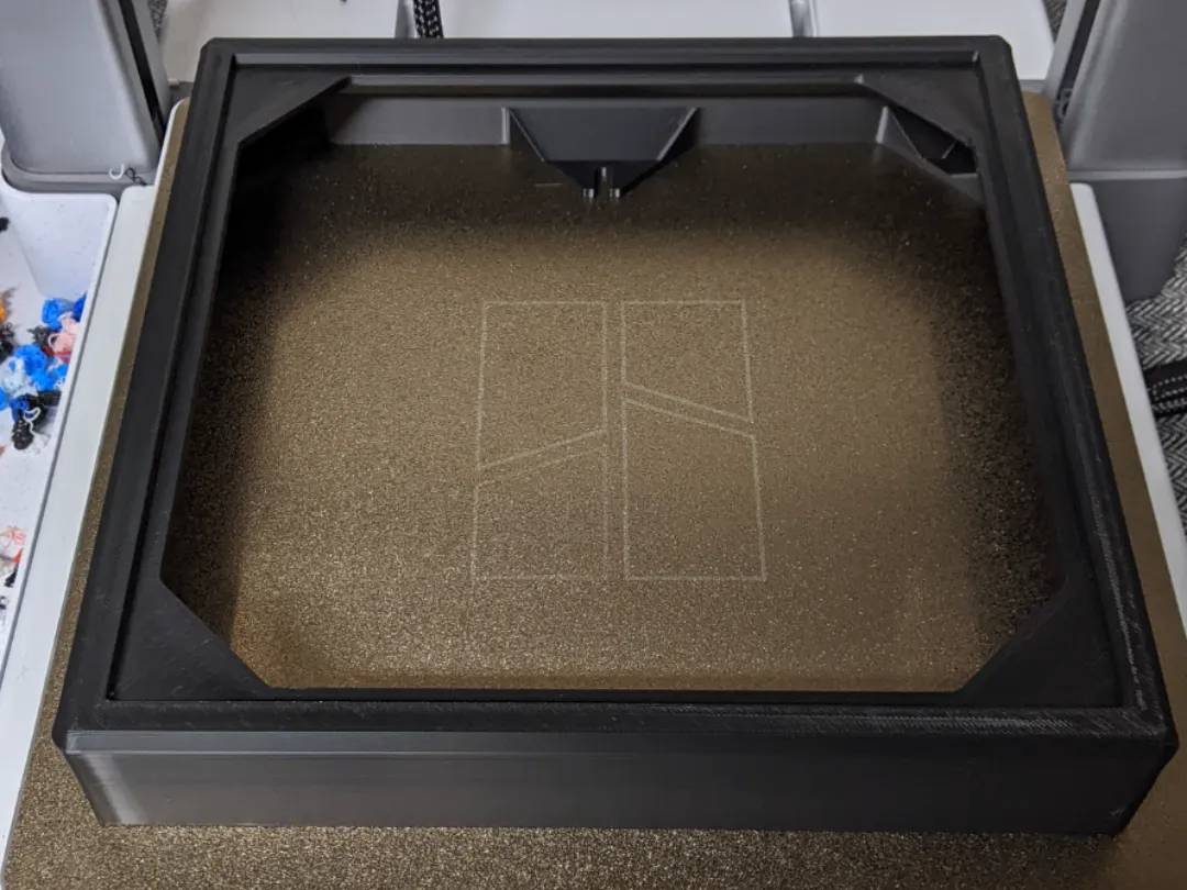 200x200mm HueForge clock frame. - Photo Art & Lithophanes, in stock in India