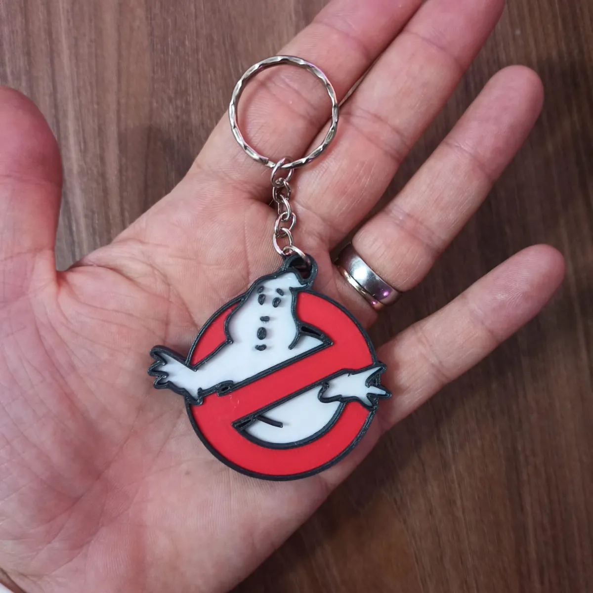 GHOSTBUSTER KEYCHAIN, photo 2 of 4 - GHOSTBUSTER KEYCHAIN Keychains