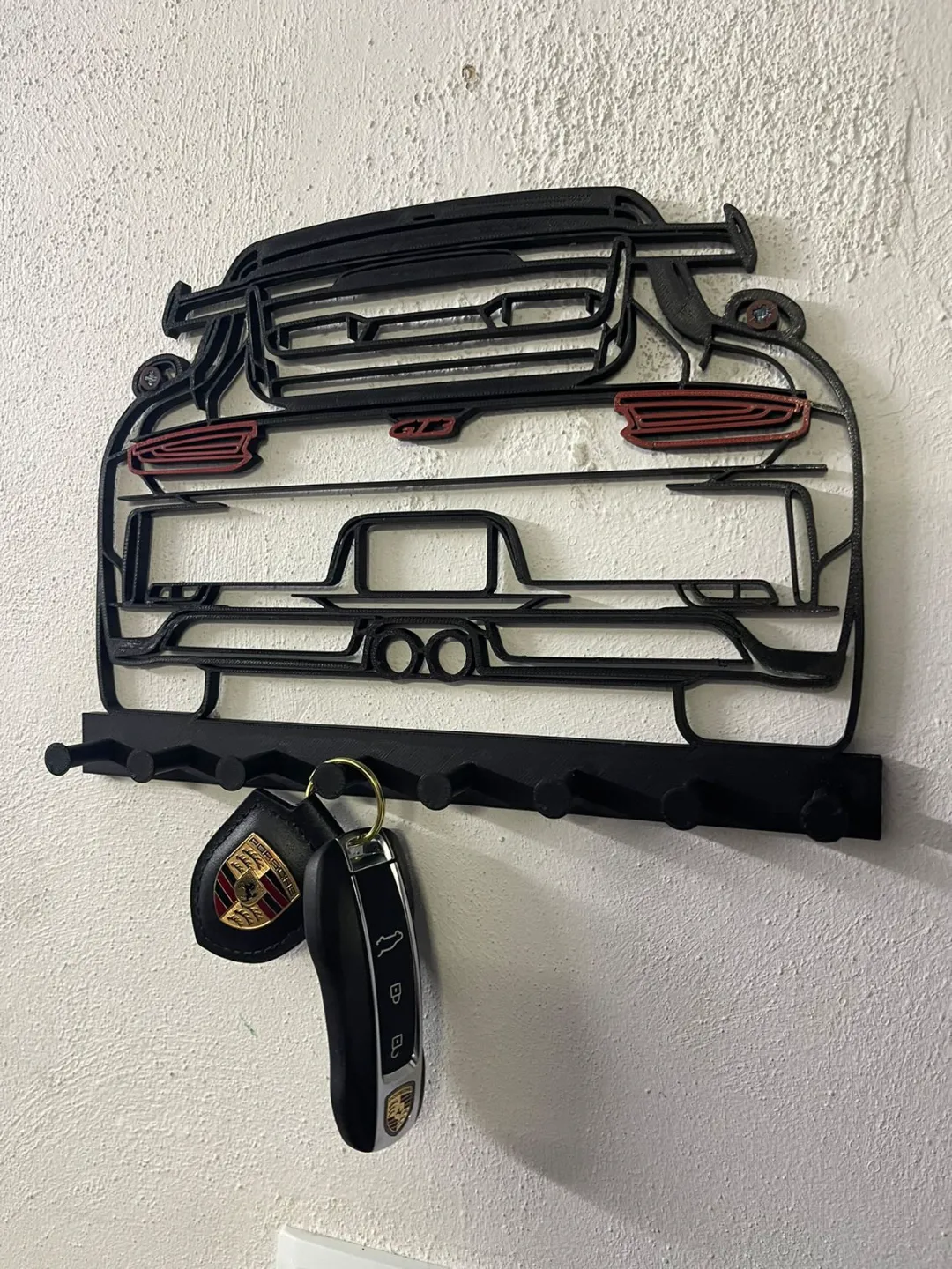 porsche GT3 silhouettes key rack/ key holder, photo 2 of 2 - porsche GT3 silhouettes key rack/ key holder Tools
