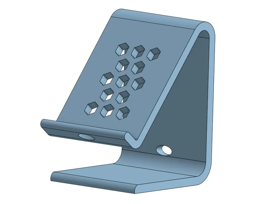 Phone Stand with Charging Cable Slot - Desk Organisers, in stock in India