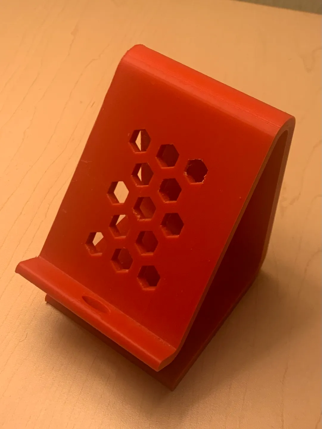 Phone Stand with Charging Cable Slot, photo 2 of 3 - Phone Stand with Charging Cable Slot Generative Art