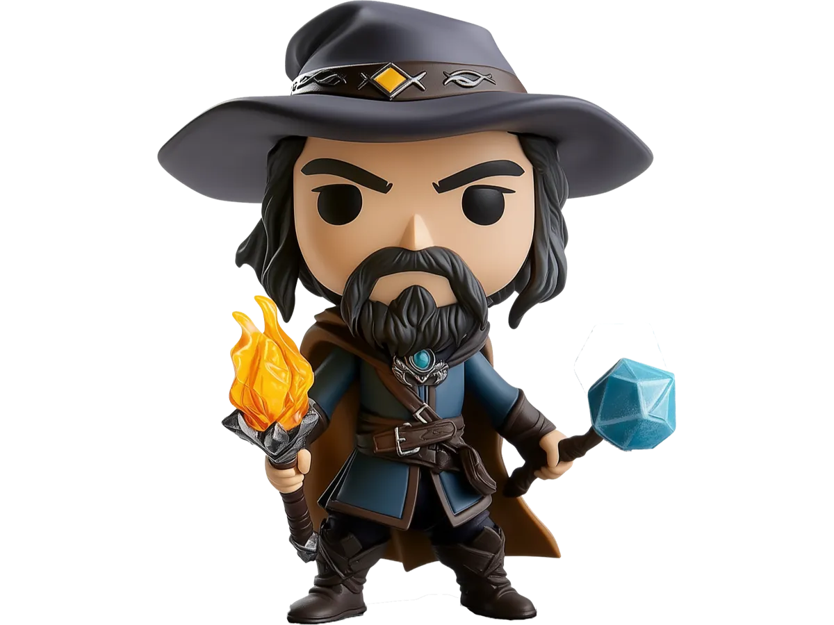 RPG sorcerer - Funko Pop style - Characters, in stock in India