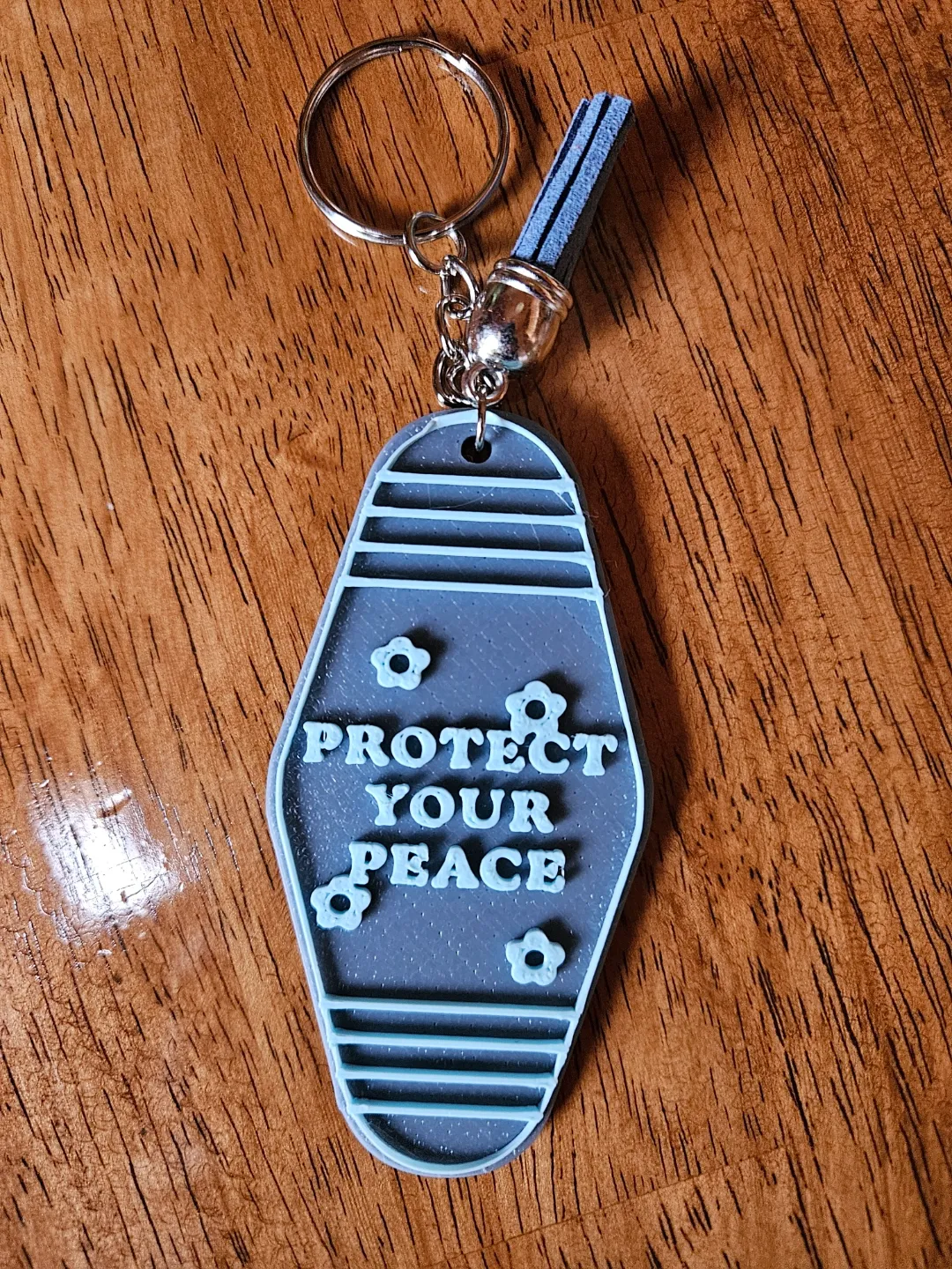 Motel Keychain Protect your Peace - Fashion Accessories, in stock in India