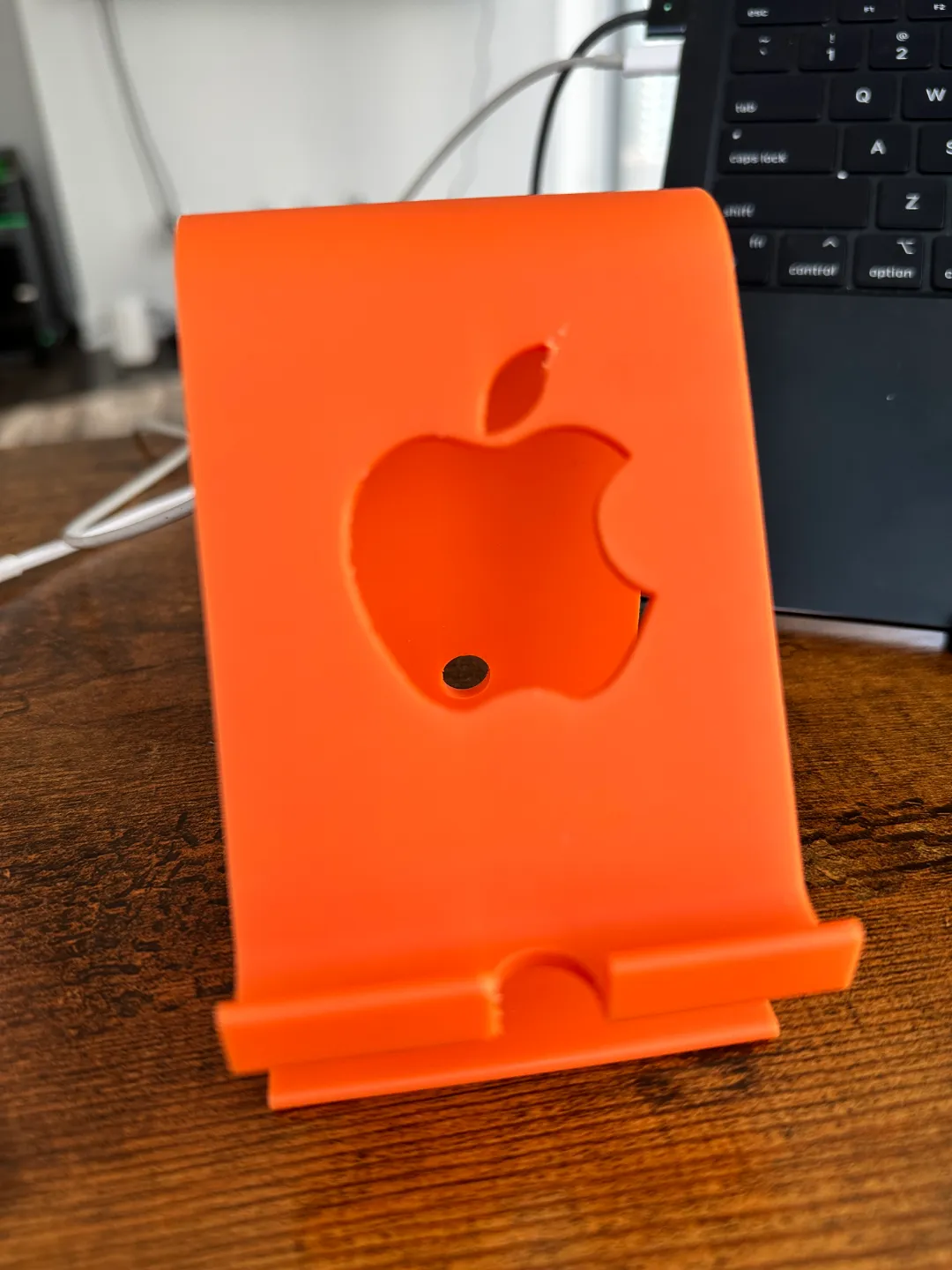 Apple Logo iPhone Stand, photo 3 of 3 - Apple Logo iPhone Stand Hobby & DIY