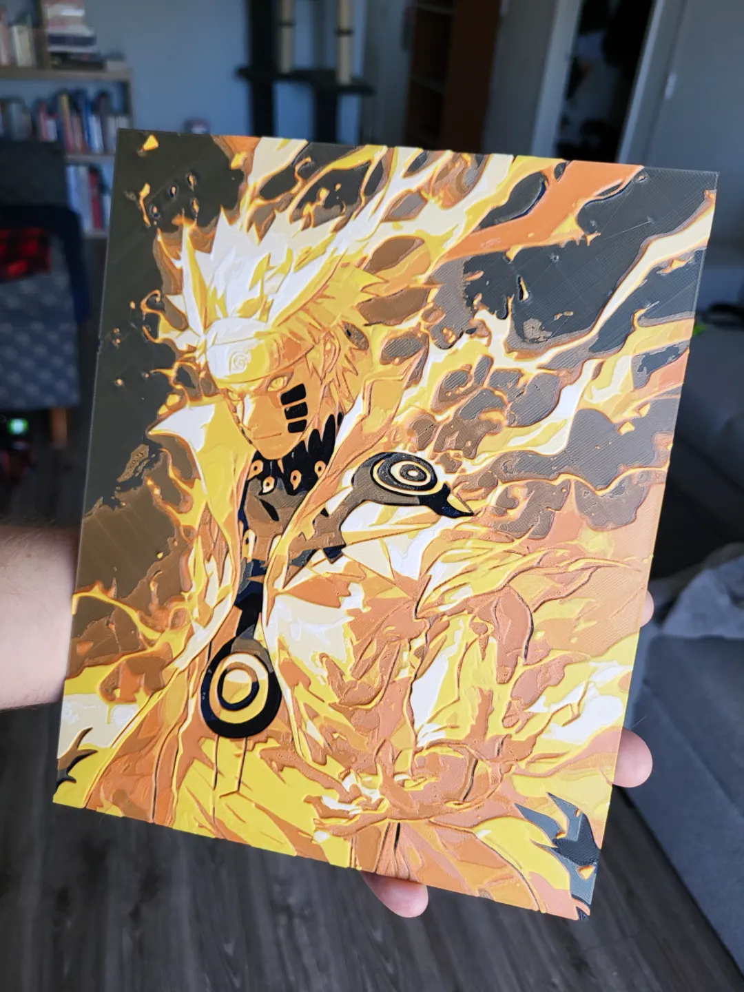 Naruto Sixth Path Sage Hueforge, photo 2 of 3 - Naruto Sixth Path Sage Hueforge Generative Art