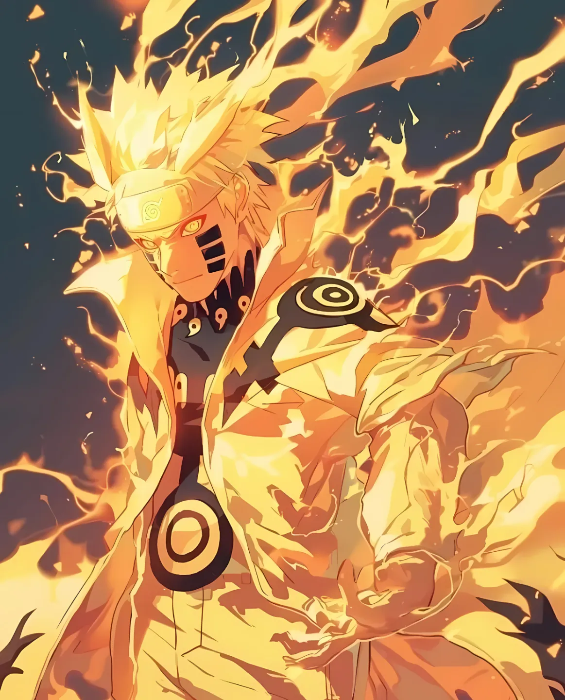 Naruto Sixth Path Sage Hueforge, photo 3 of 3 - Naruto Sixth Path Sage Hueforge Generative Art