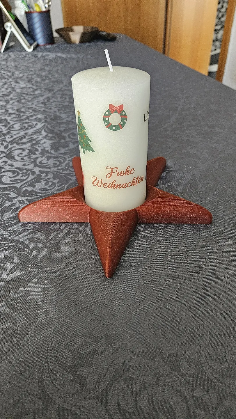 Star Candle Holder - Candle Stands & Candlesticks, in stock