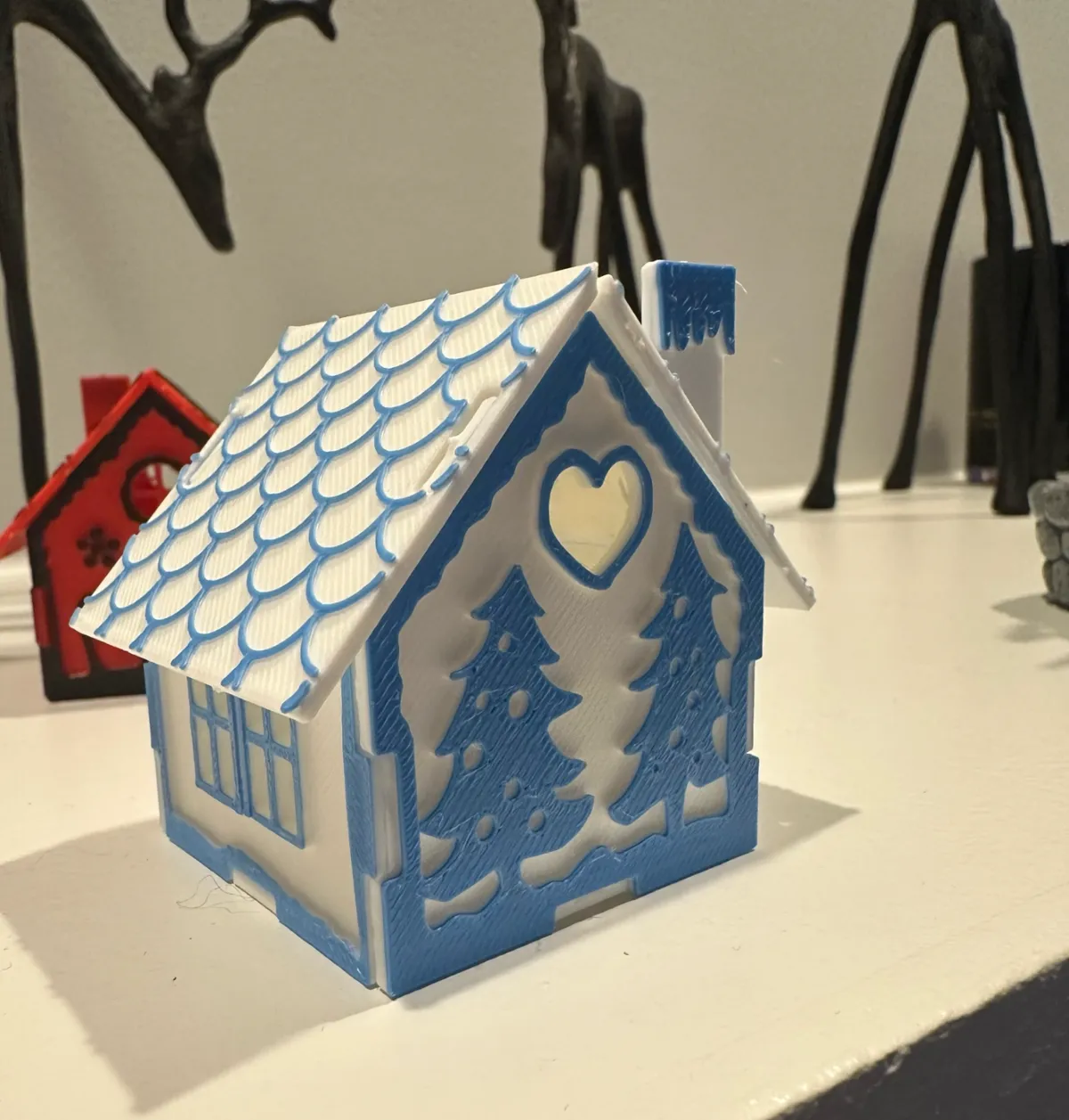Gingerbread House Kit Card ( !)
