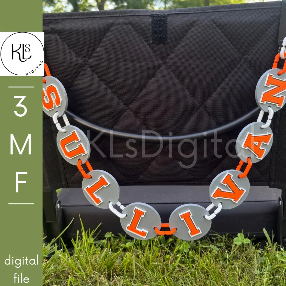 Chair Chain Letters, photo 2 of 4 - Chair Chain Letters Jewellery & Accessories