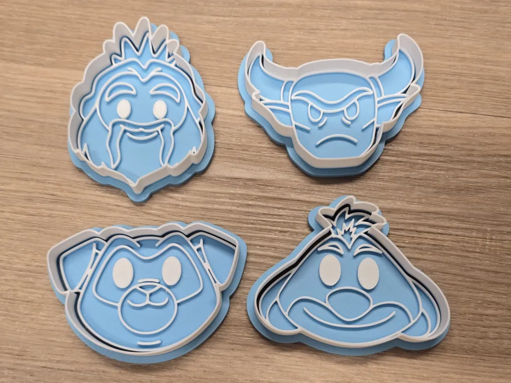 Character Cookie Cutter Stamp Pack 15, photo 2 of 3 - Character Cookie Cutter Stamp Pack 15 Household