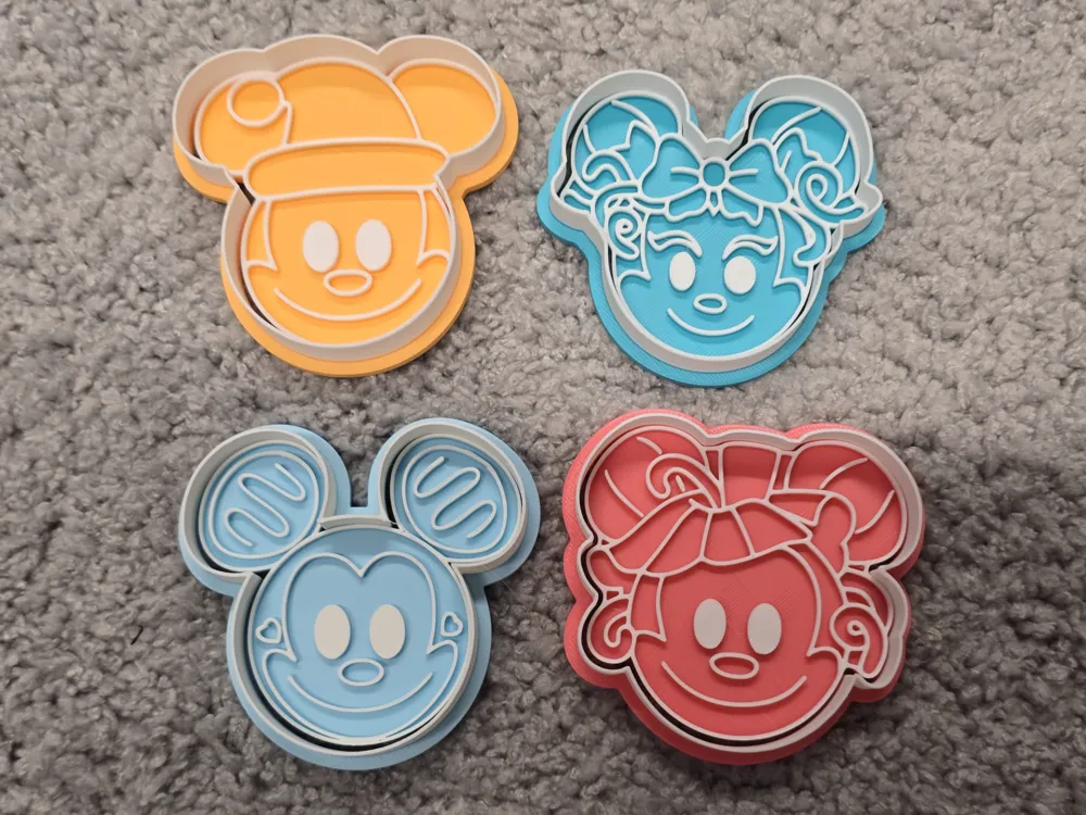 Character Cookie Cutter Stamp Pack 51, photo 2 of 3 - Character Cookie Cutter Stamp Pack 51 Household