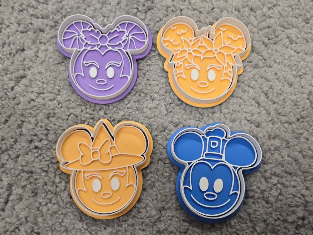Character Cookie Cutter Stamp Pack 53, photo 2 of 3 - Character Cookie Cutter Stamp Pack 53 Hobby & DIY