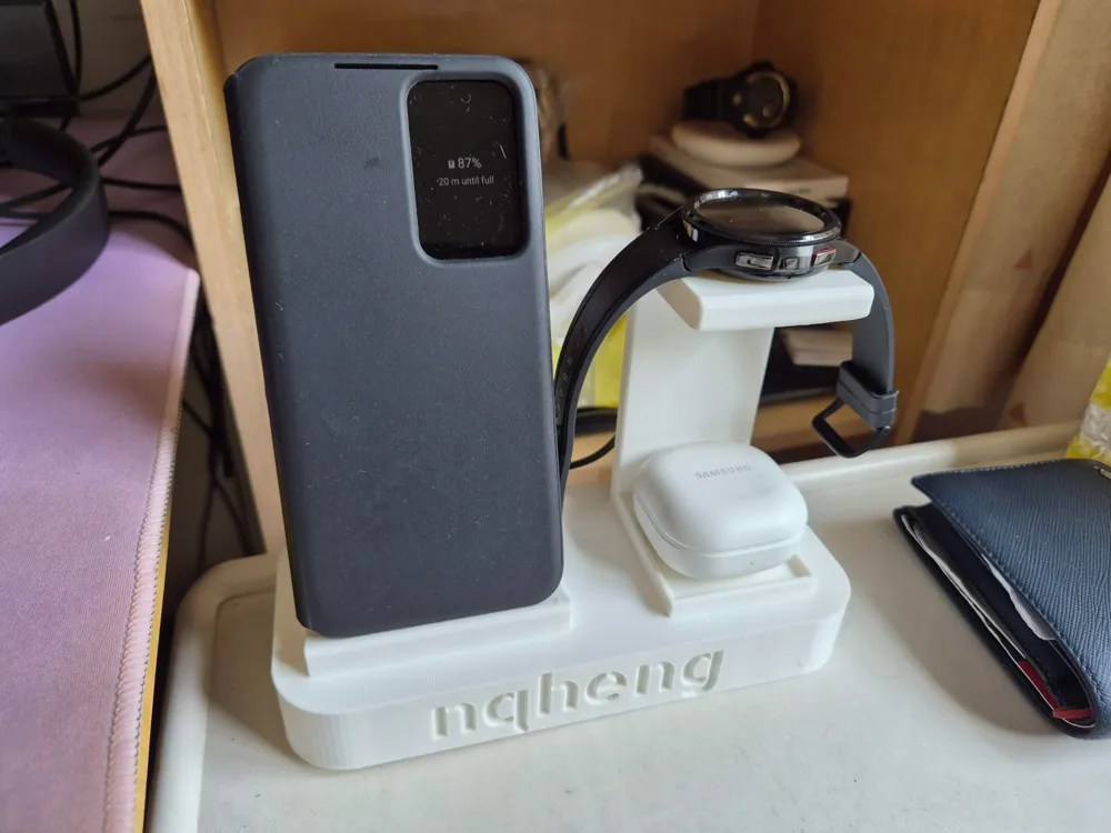 Charging docking station for phone watch & earbuds - Organizers, in stock in India