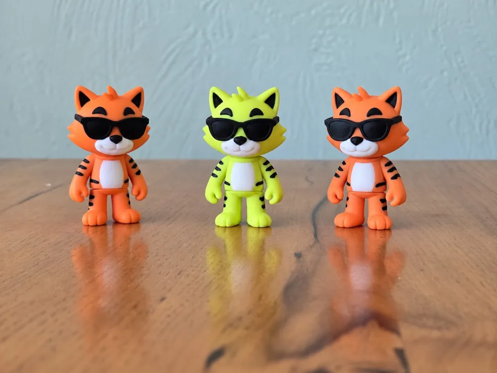 Cheetos Cat articulating, photo 3 of 4 - Cheetos Cat articulating Toys & Games