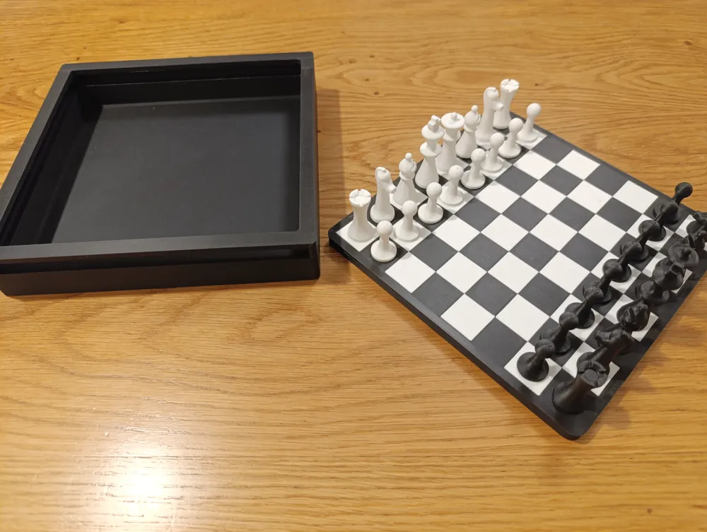 Chess set for travel, photo 4 of 4 - Chess Sets & Pieces, game