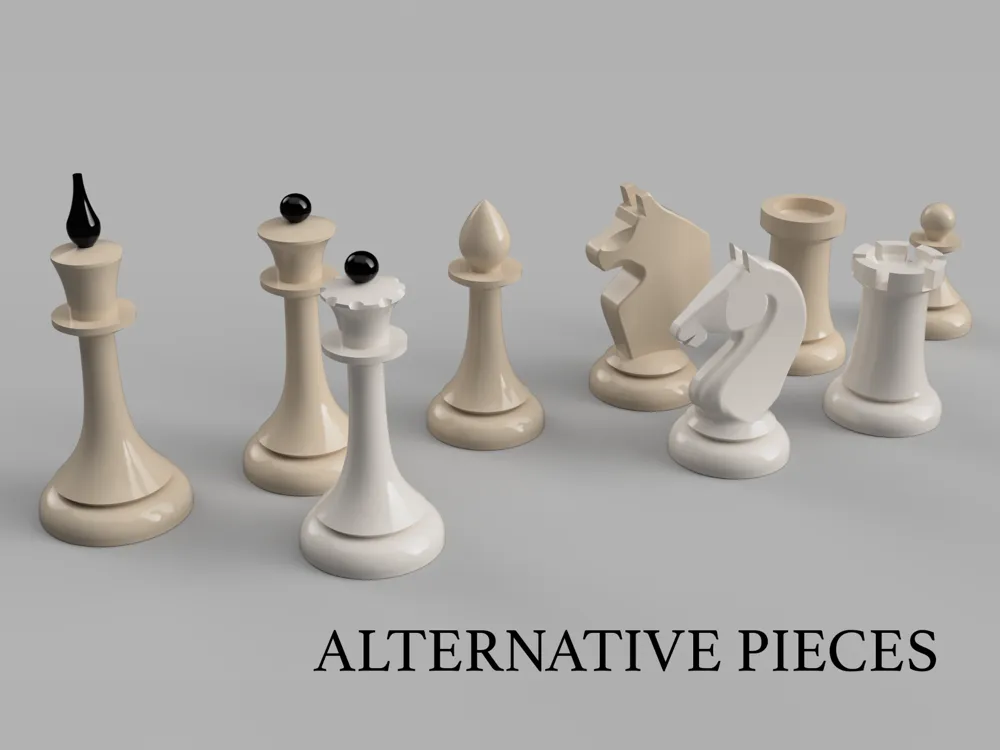 Chess set Queen's Gambit finals 1950's Ussr/Latvia, photo 3 of 4 - Chess Sets & Pieces, queens