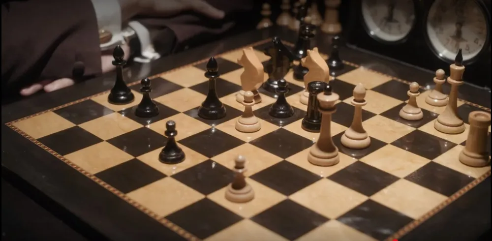 Chess set Queen's Gambit finals 1950's Ussr/Latvia, photo 4 of 4 - Chess Sets & Pieces, chessset