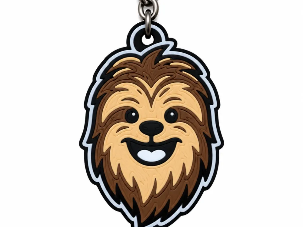 Chewbacca, Star Wars-inspired keychain, photo 4 of 4 - Chewbacca, Star Wars-inspired keychain Keychains