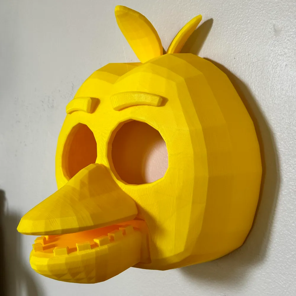 Chica the Chicken Mask - Wall Mounted