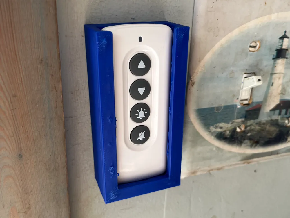 chicken coop door remote wall mount