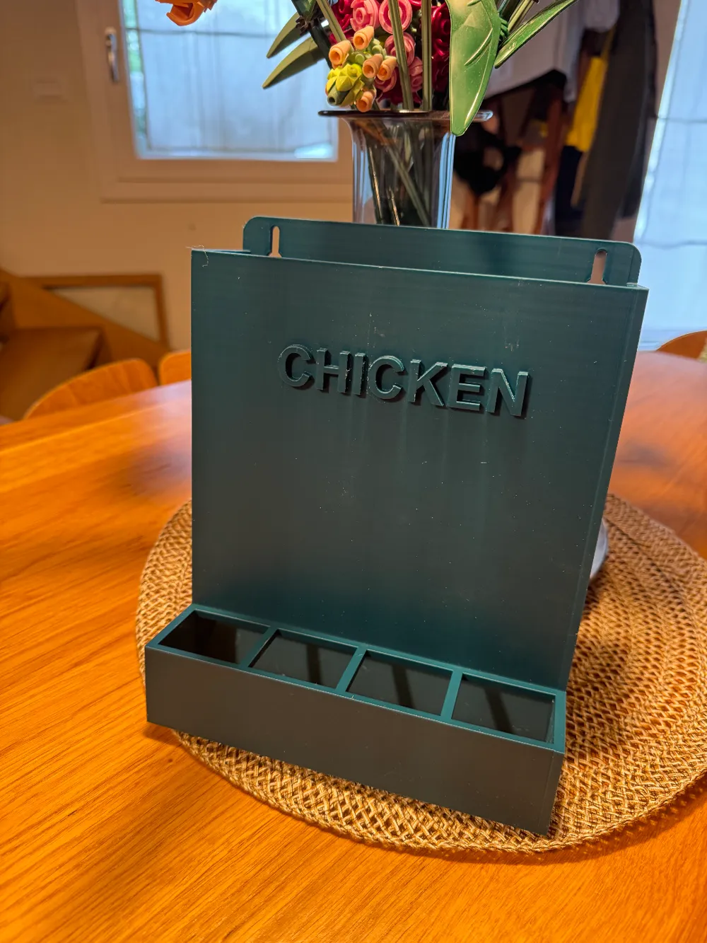 CHICKEN FEEDER, photo 2 of 4 - Bird Feeders, holder