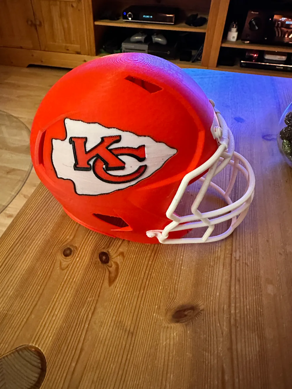 Chiefs Football Helmet