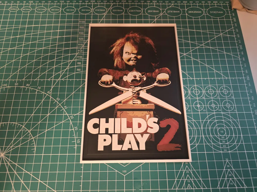 Child's Play 2 Movie Poster - Hueforge Art, photo 2 of 4 - Child's Play 2 Movie Poster - Hueforge Art Home Decor Items