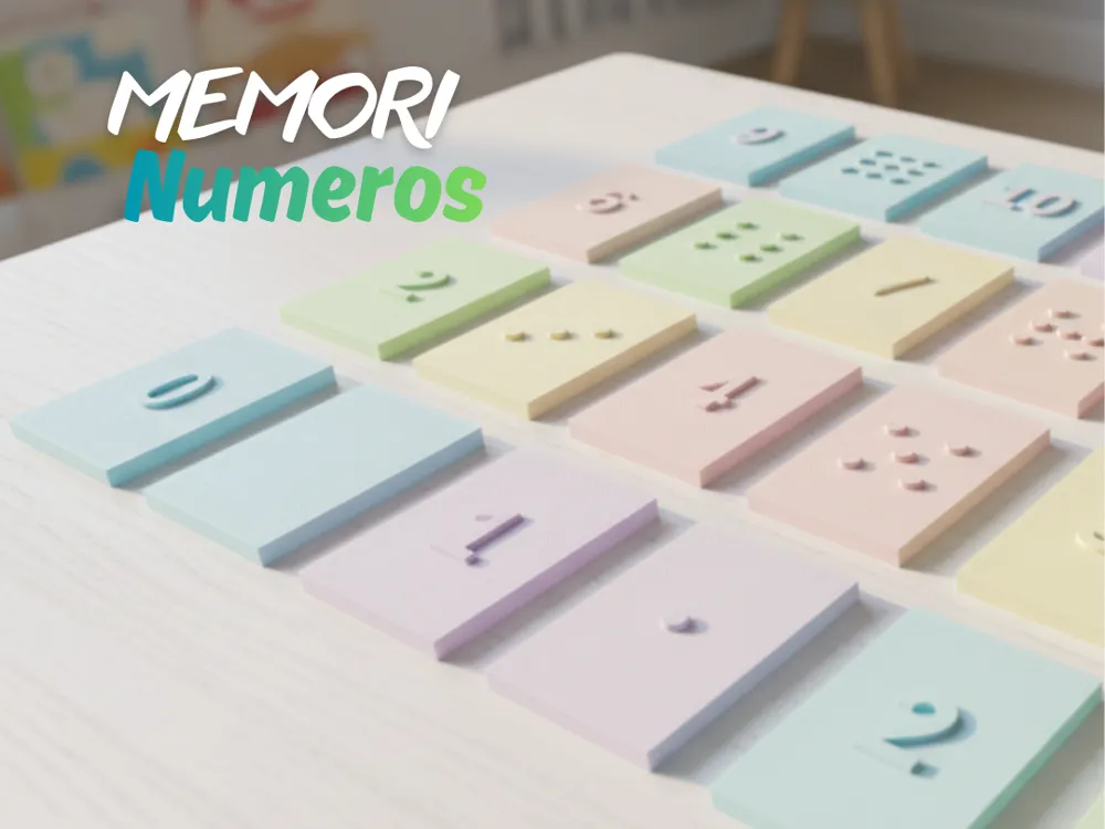 Memori infantil números