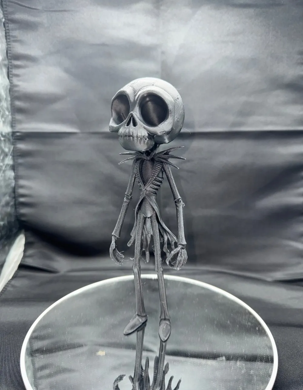 Chill Skeleton Jack and Zero Figure, photo 3 of 5 - Skulls & Skeletons, nightmare