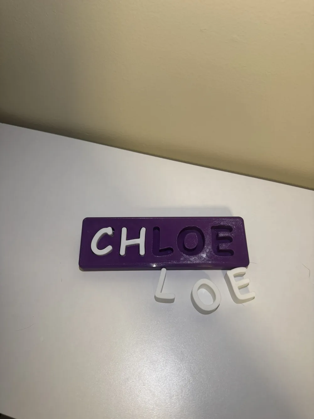 CHLOE - Name Puzzle, photo 2 of 4 - Puzzles & Brain Teasers, toy