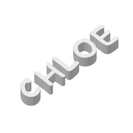 CHLOE - Name Puzzle, another view - Puzzles & Brain Teasers, puzzles