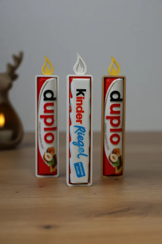 Christmas Candle Holder for Duplo & Kinder Riegel, photo 2 of 4 - Christmas Candle Holder for Duplo & Kinder Riegel Household