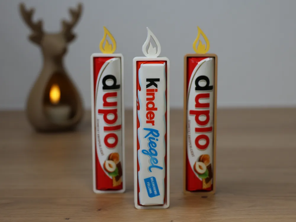 Christmas Candle Holder for Duplo & Kinder Riegel - Festivities, in stock in India