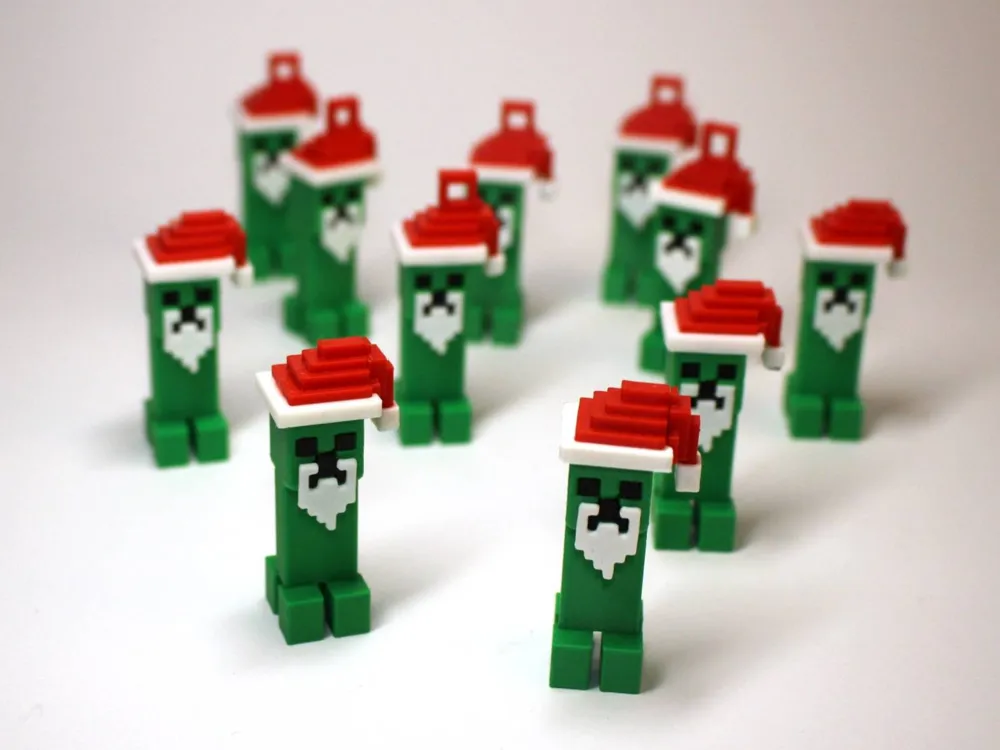 Christmas creeper HO-HO-BOOM!, photo 4 of 4 - Character Christmas Ornaments, ornament