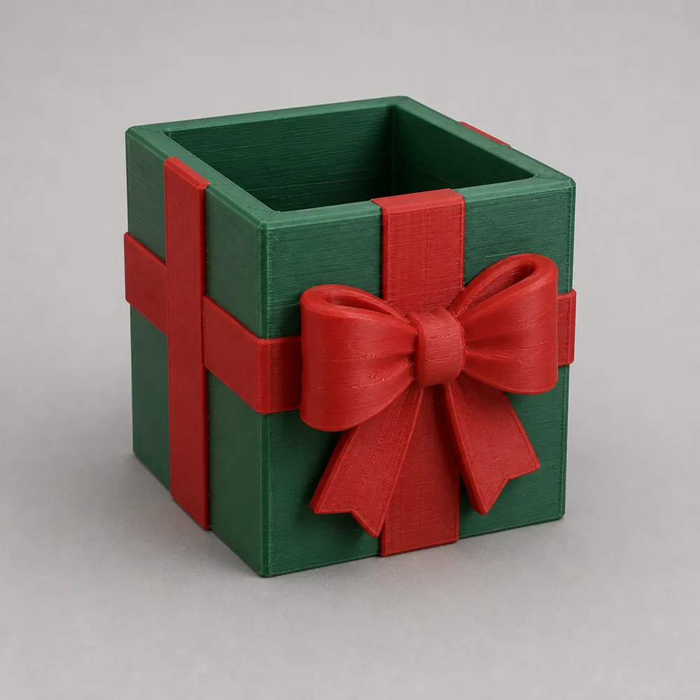 Christmas Gift Flower Vase, photo 3 of 4 - Christmas Gift Flower Vase Home Decor Items