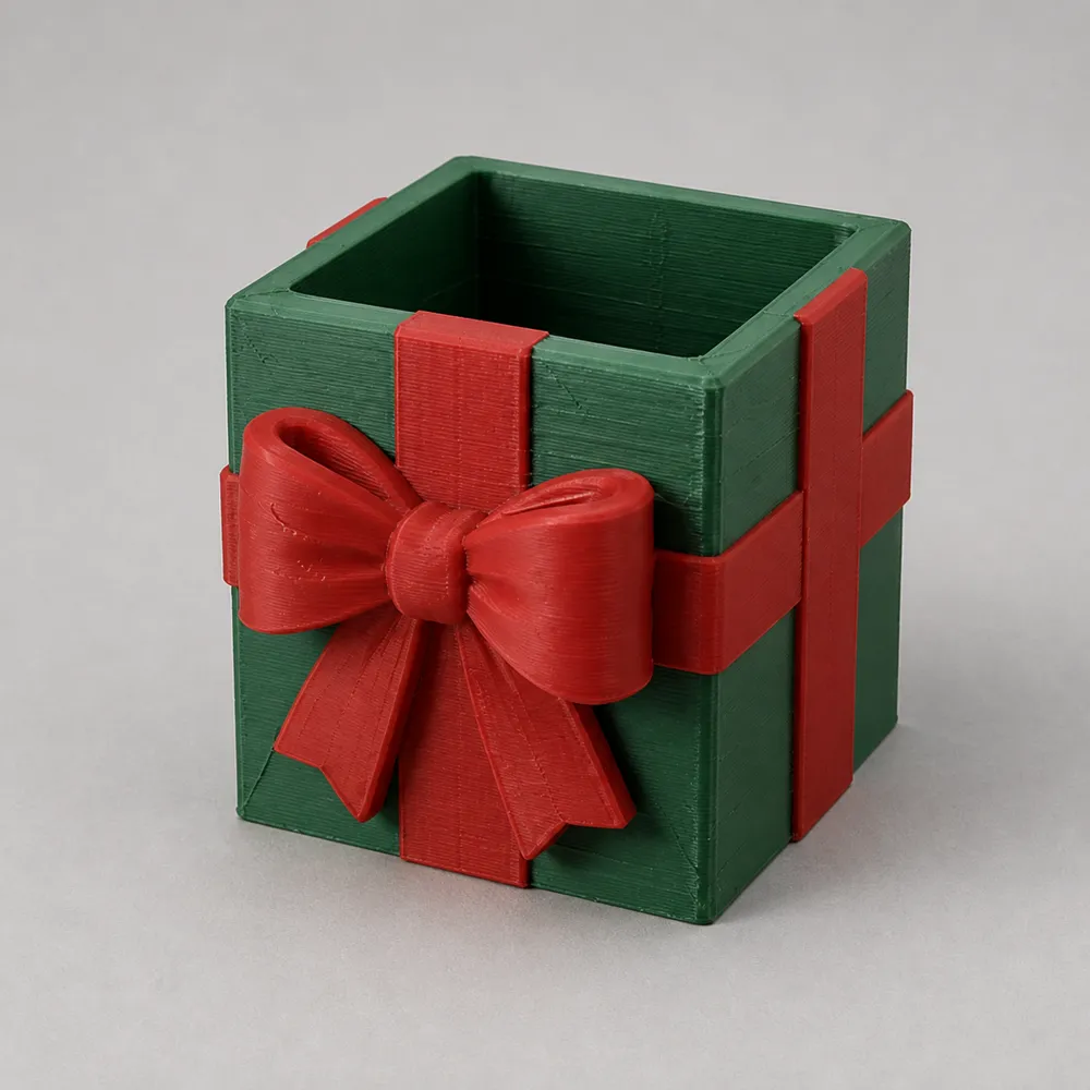 Christmas Gift Flower Vase, photo 4 of 4 - Christmas Gift Flower Vase Home Decor Items