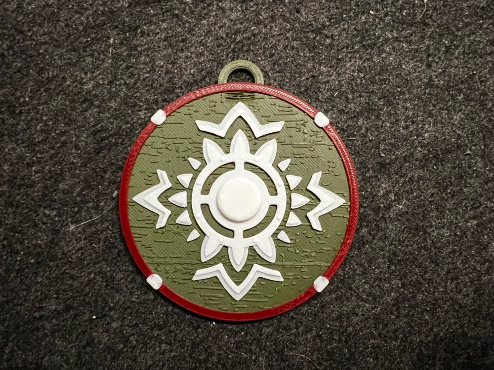 Christmas in the Mark | A Rohirrim Ornament, photo 3 of 4 - Christmas in the Mark | A Rohirrim Ornament Household