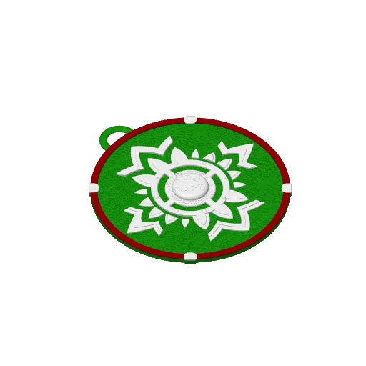Christmas in the Mark | A Rohirrim Ornament, photo 4 of 4 - Christmas in the Mark | A Rohirrim Ornament Household