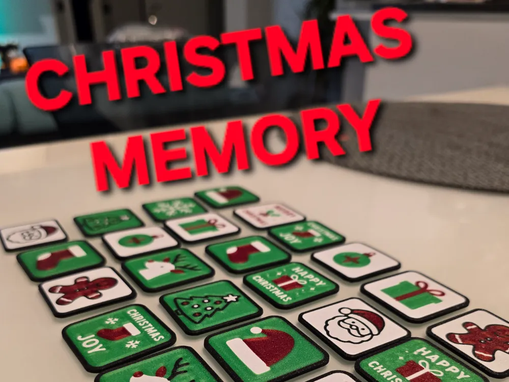 Gioco Memory Natalizio Natale XMAS Christmas Cute