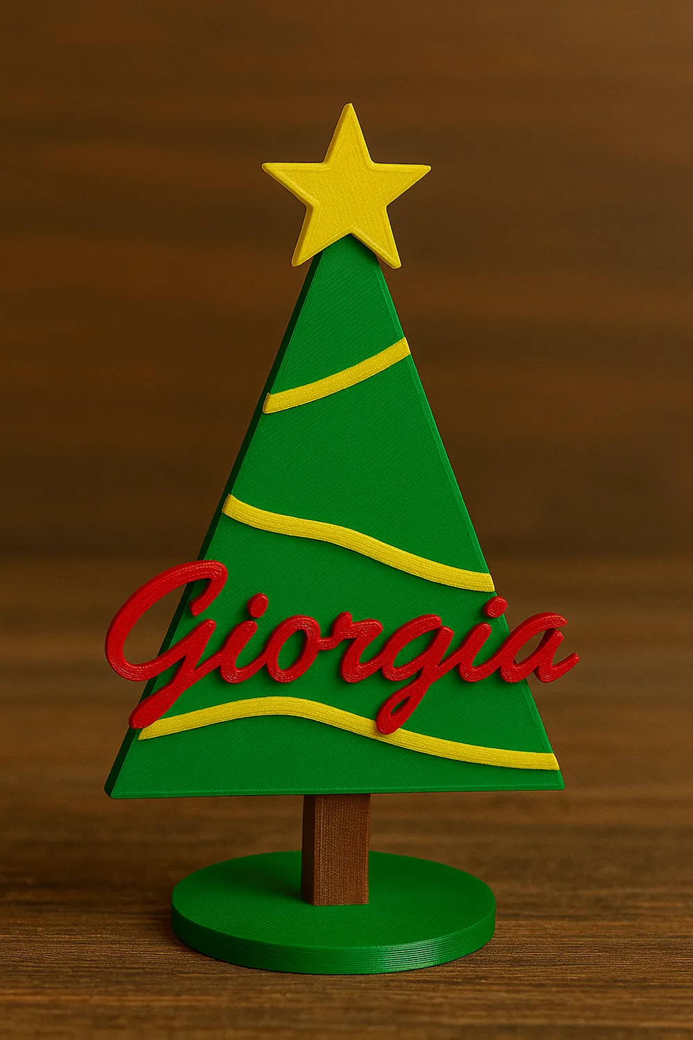 Segnaposto natalizio con nome personalizzabile, photo 2 of 4 - Christmas & New Year, natale