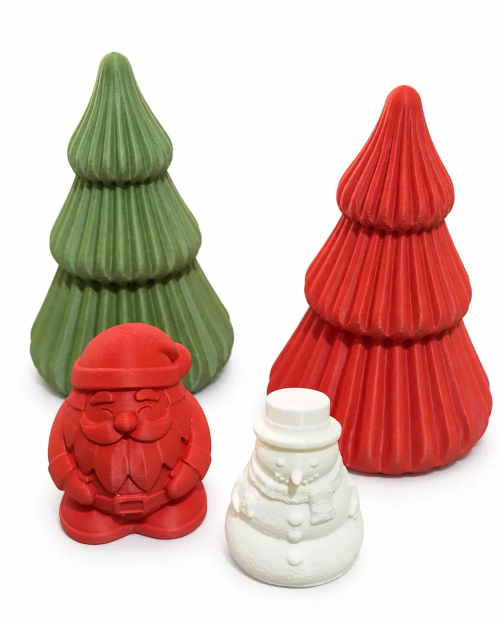 Christmas Santa & Snowman Decor Set, photo 4 of 4 - Christmas Santa & Snowman Decor Set Household