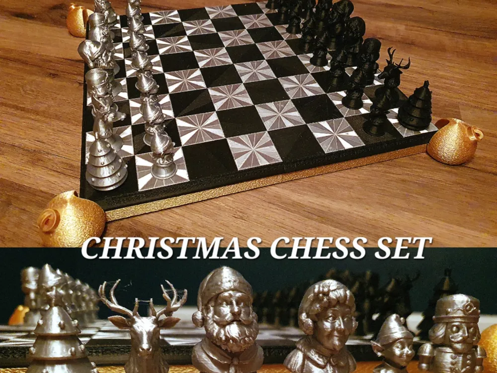 Christmas Themed Chess Set