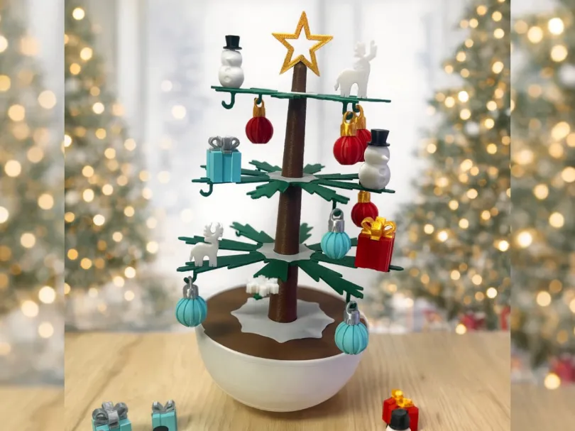 Christmas Tree Balance game