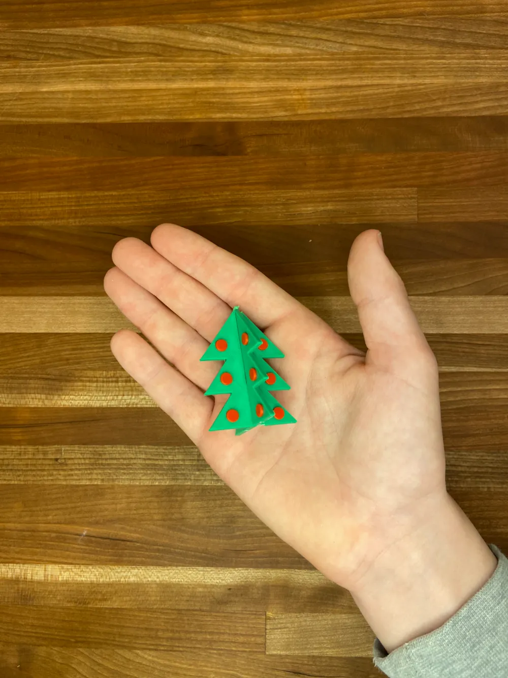 christmas tree kit card with ornaments, photo 4 of 4 - christmas tree kit card with ornaments Household