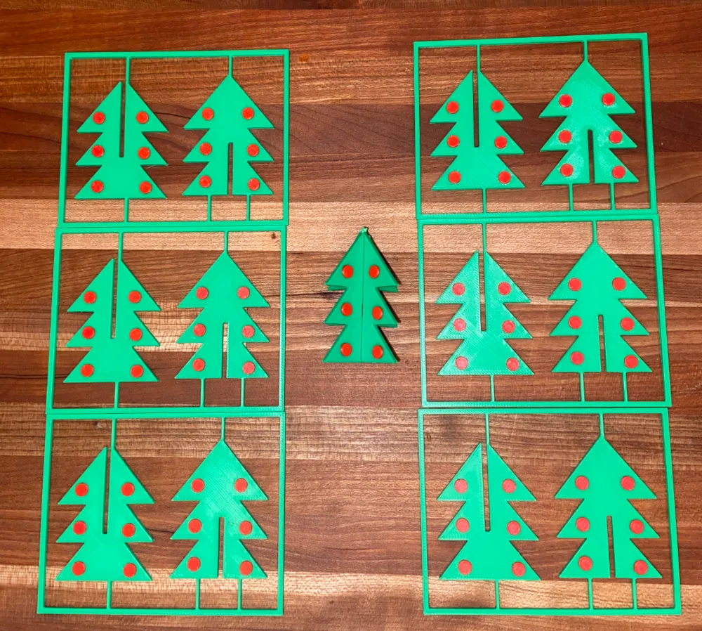 christmas tree kit card with ornaments - Festivities, in stock in India