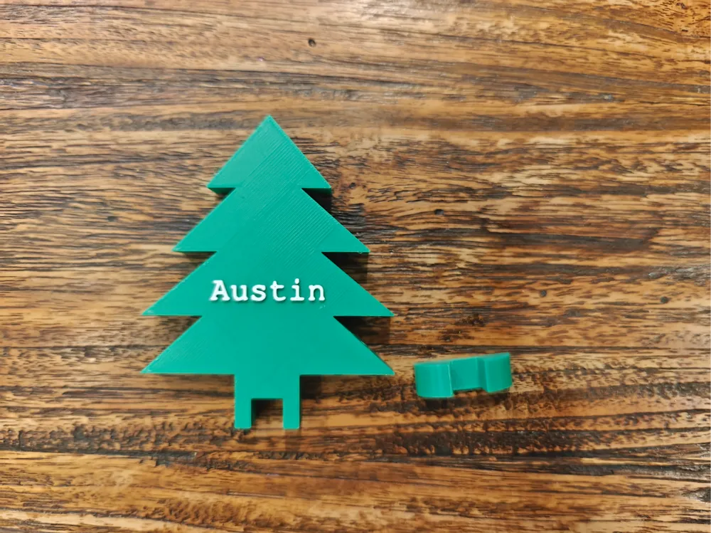 Albero di Natale Segnaposto Christmas placeholder