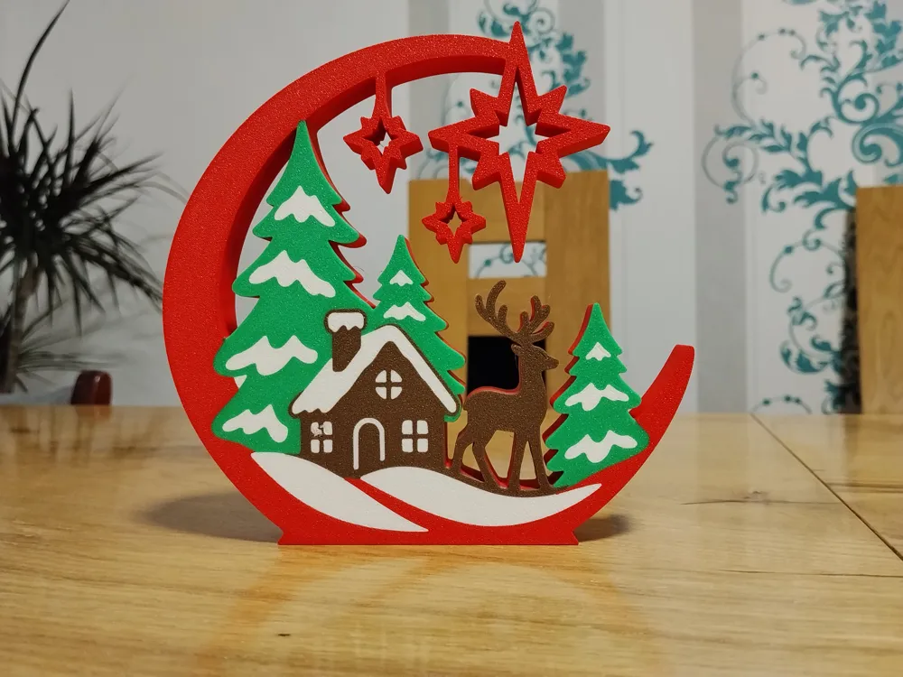 Christmas Winter Village, 3D Christmas Decoration, photo 2 of 4 - Christmas Winter Village, 3D Christmas Decoration Gifts & Occasions
